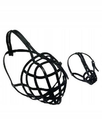 CHABA Leather muzzle R1 - for rottweiler bitches