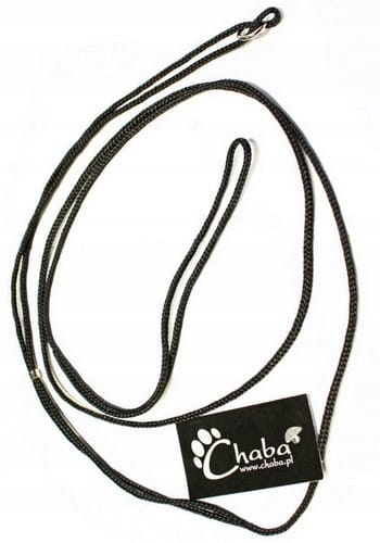 CHABA Ring leash 4 mm BLACK traditional black 1 pc retail variant