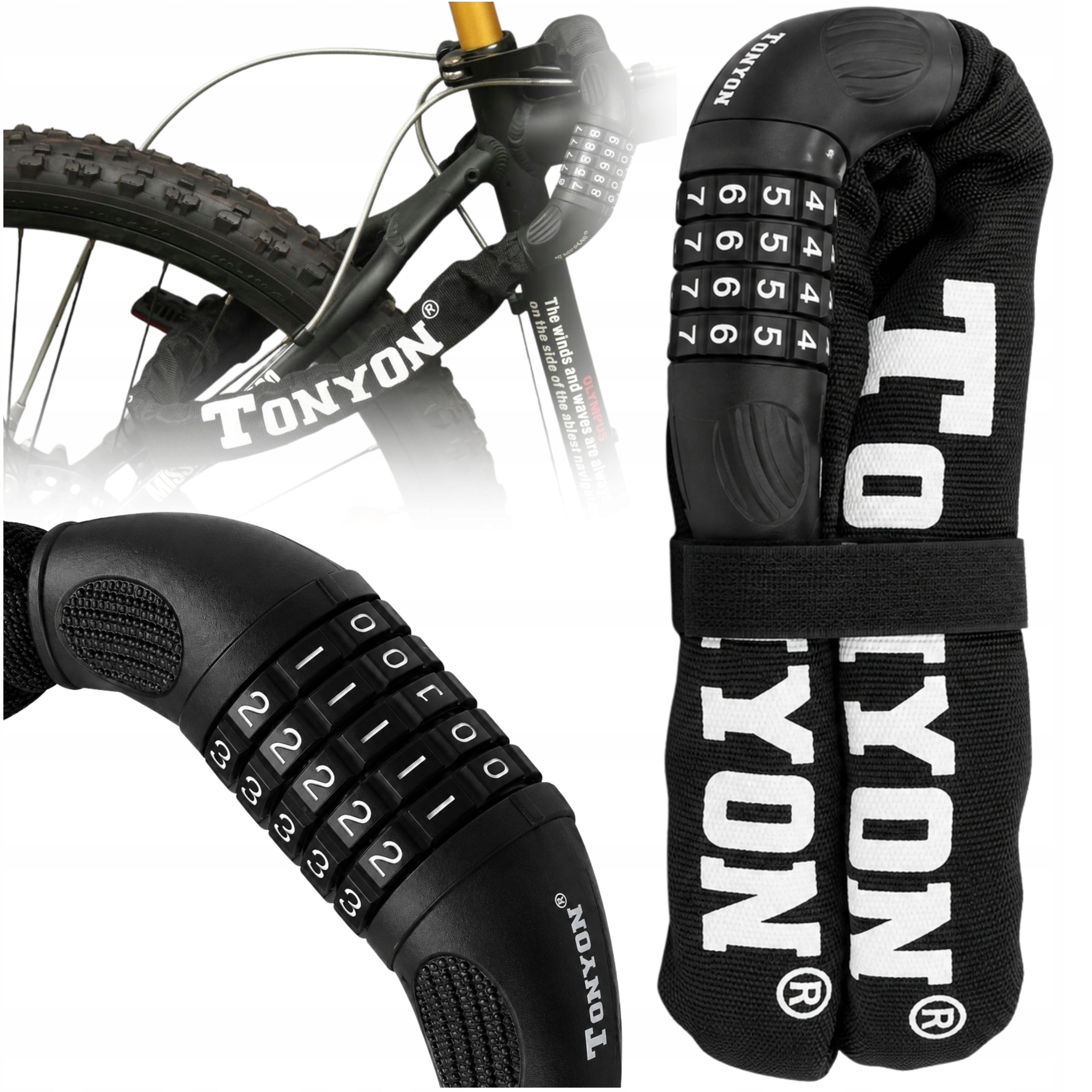 CHAIN BICYCLE LOCK CABLE BIKE MOTOR CIPHER BICYCLE PROTECTION