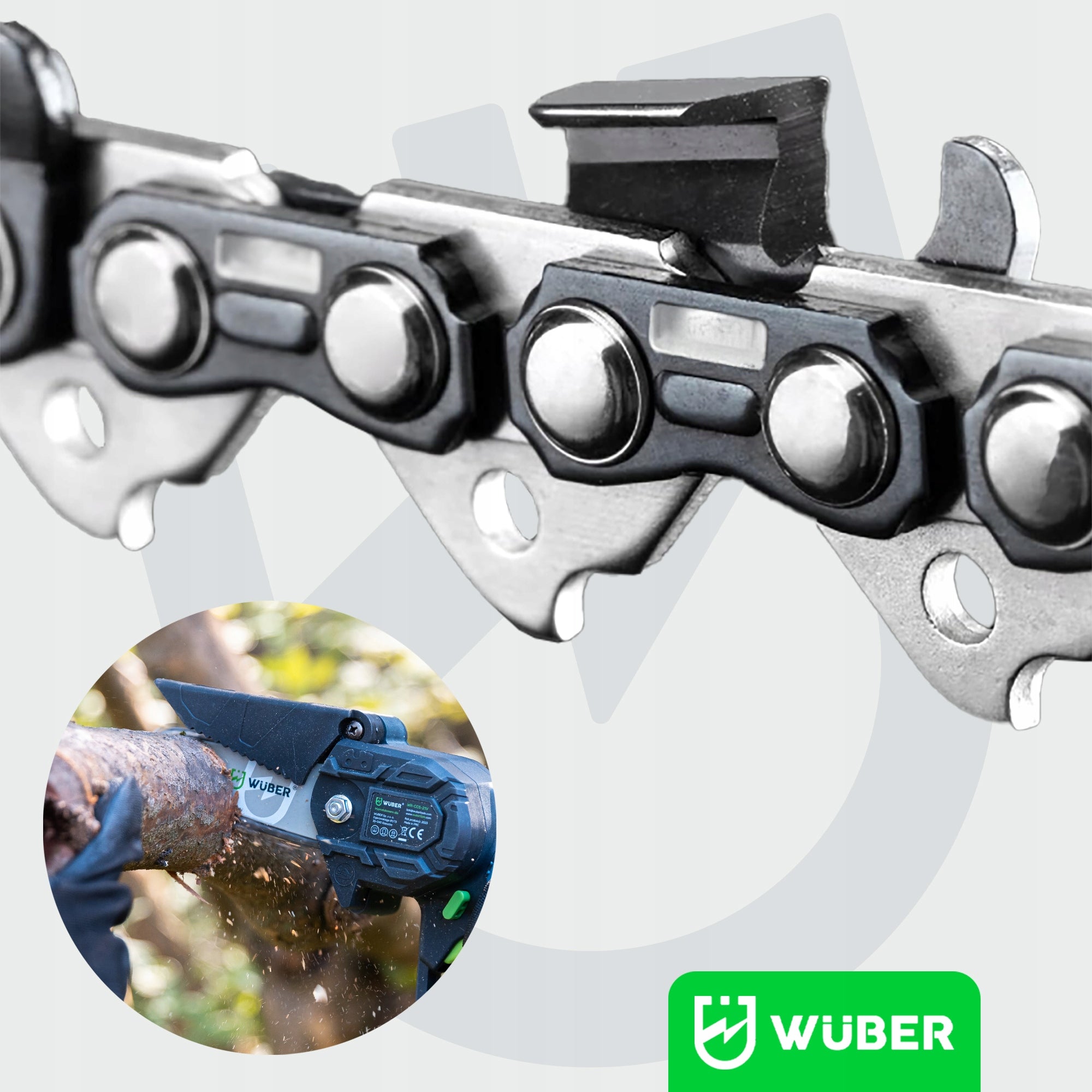 CHAIN FOR MINI CORDLESS SAW 4" WUBER Manufacturer code WUBER ŁAŃCUCH 4" W37003