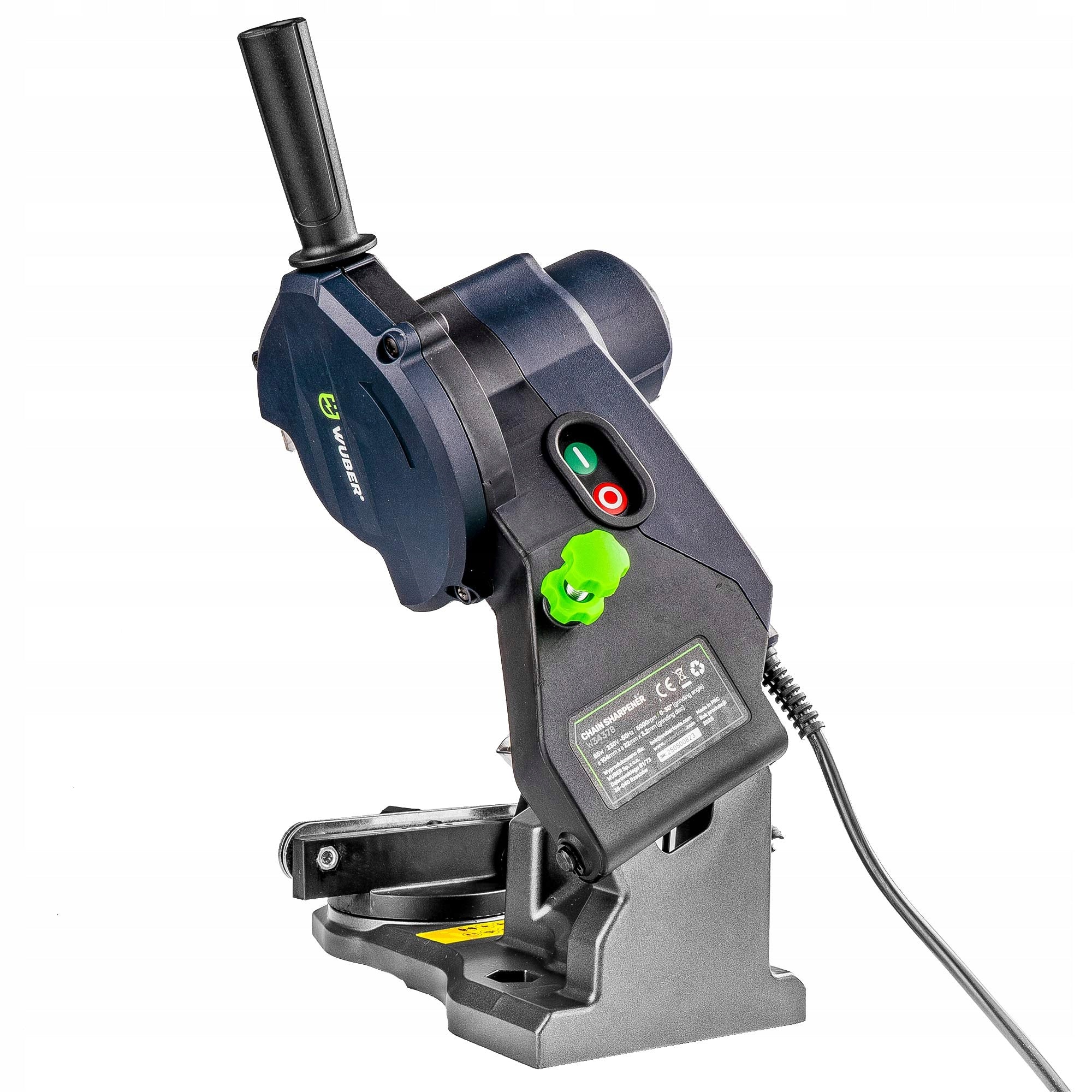 CHAIN SHARPENER 85 IN SAW BLADES ELECTRIC SHARPENER +DISC Additional information chain tension adjustment