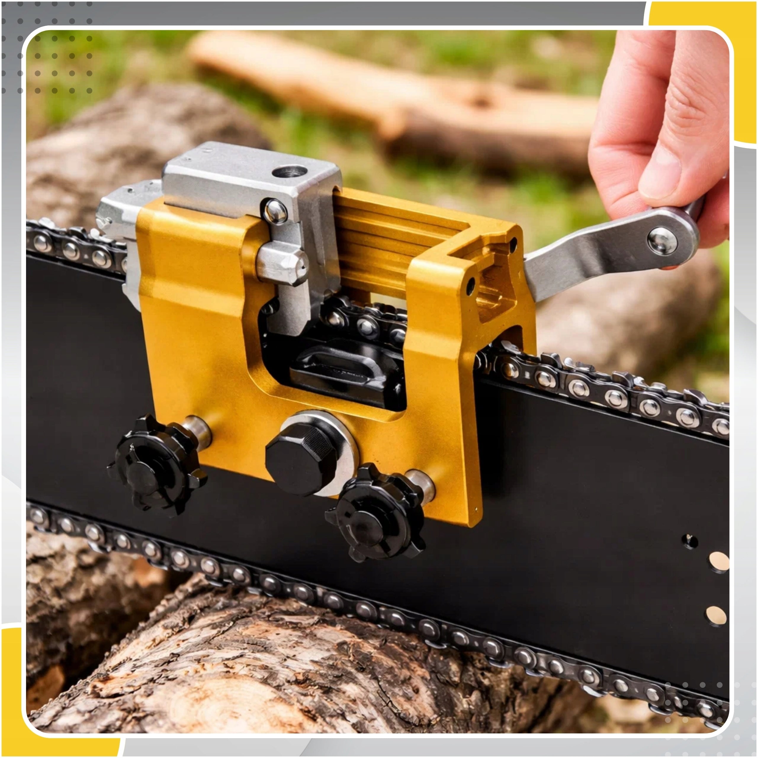 CHAIN SHARPENER HAND SAW COMBUSTION CHAIN SHARPENER SET Series Ostrzałka do piły łańcuchowej