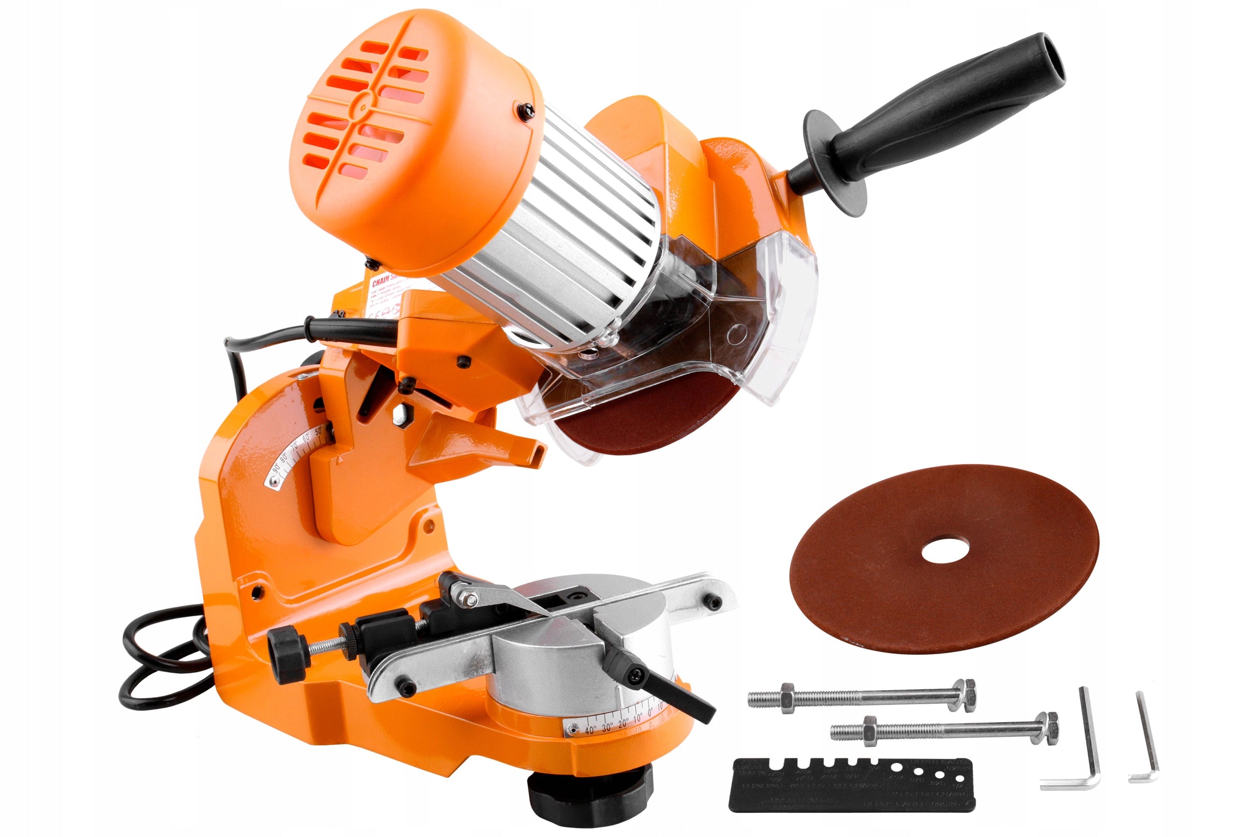 CHAIN SHARPENER SAW CHAINSAW ELECTRIC INDUCTIVE LARGE 2 DISCS Brand Lex
