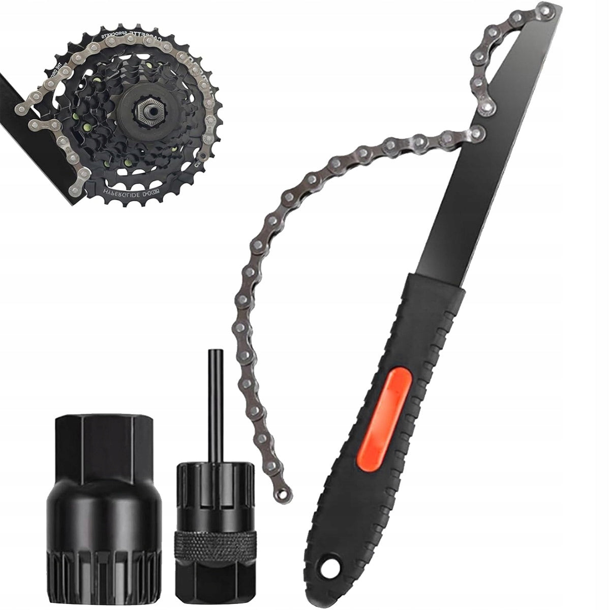 CHAIN WRENCH FOR CASSETTE WITH HANDLE BACIK BAT