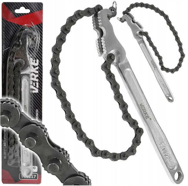 CHAIN WRENCH FOR OIL FILTER PIPES 50 CM