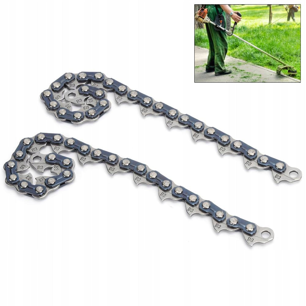 CHAINS FOR WEAR-RESISTANT MOWER/CUTTER CUTTING HEADS