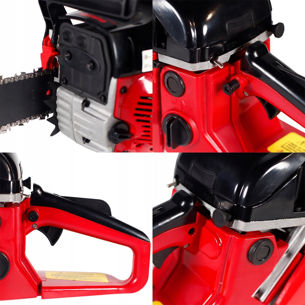 CHAINSAW 5,5km 52cm3 FOR WOOD OIL + XXL SET Chain manufacturer Eurotec