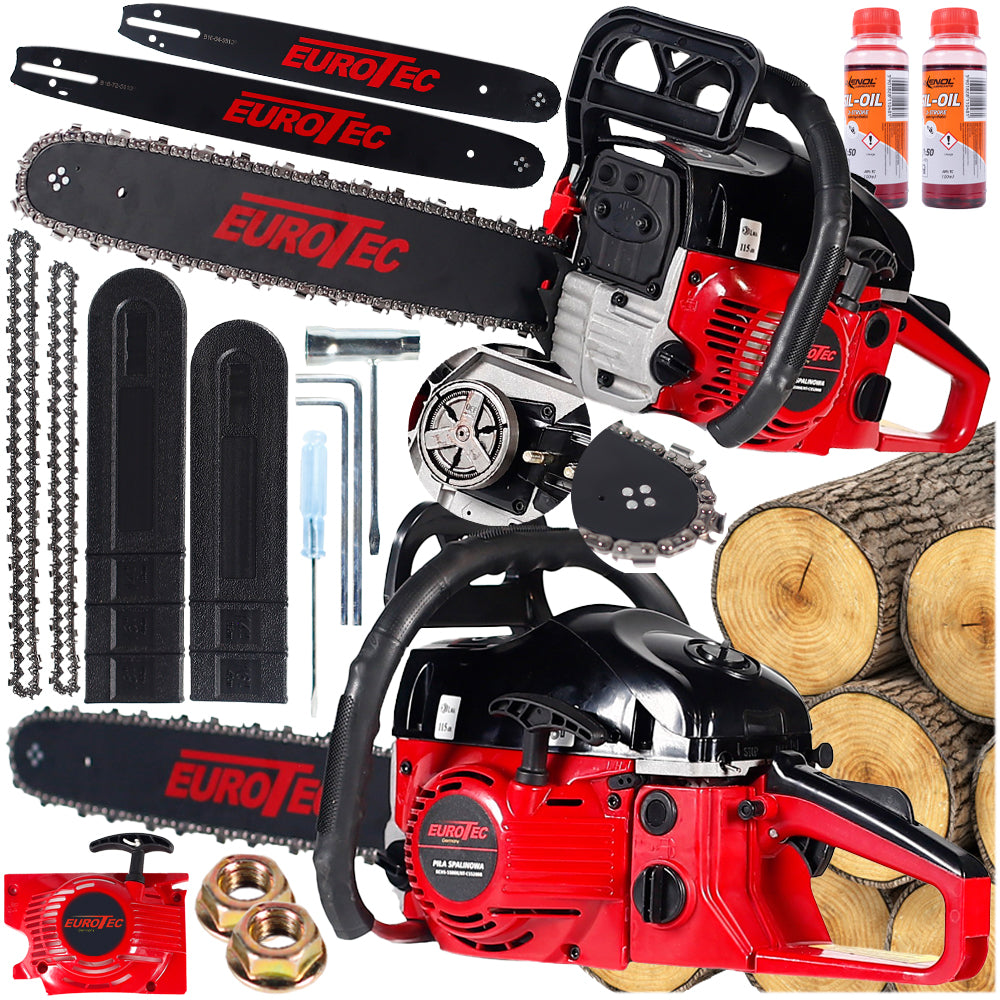 CHAINSAW 5,5km 52cm3 FOR WOOD OIL + XXL SET
