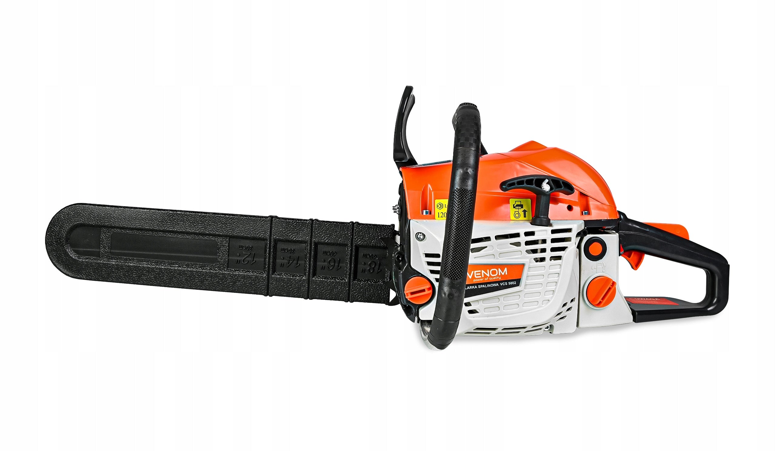 CHAINSAW 58CC 4xCHAIN 2xCHAINS 16' 18' Brand Venom