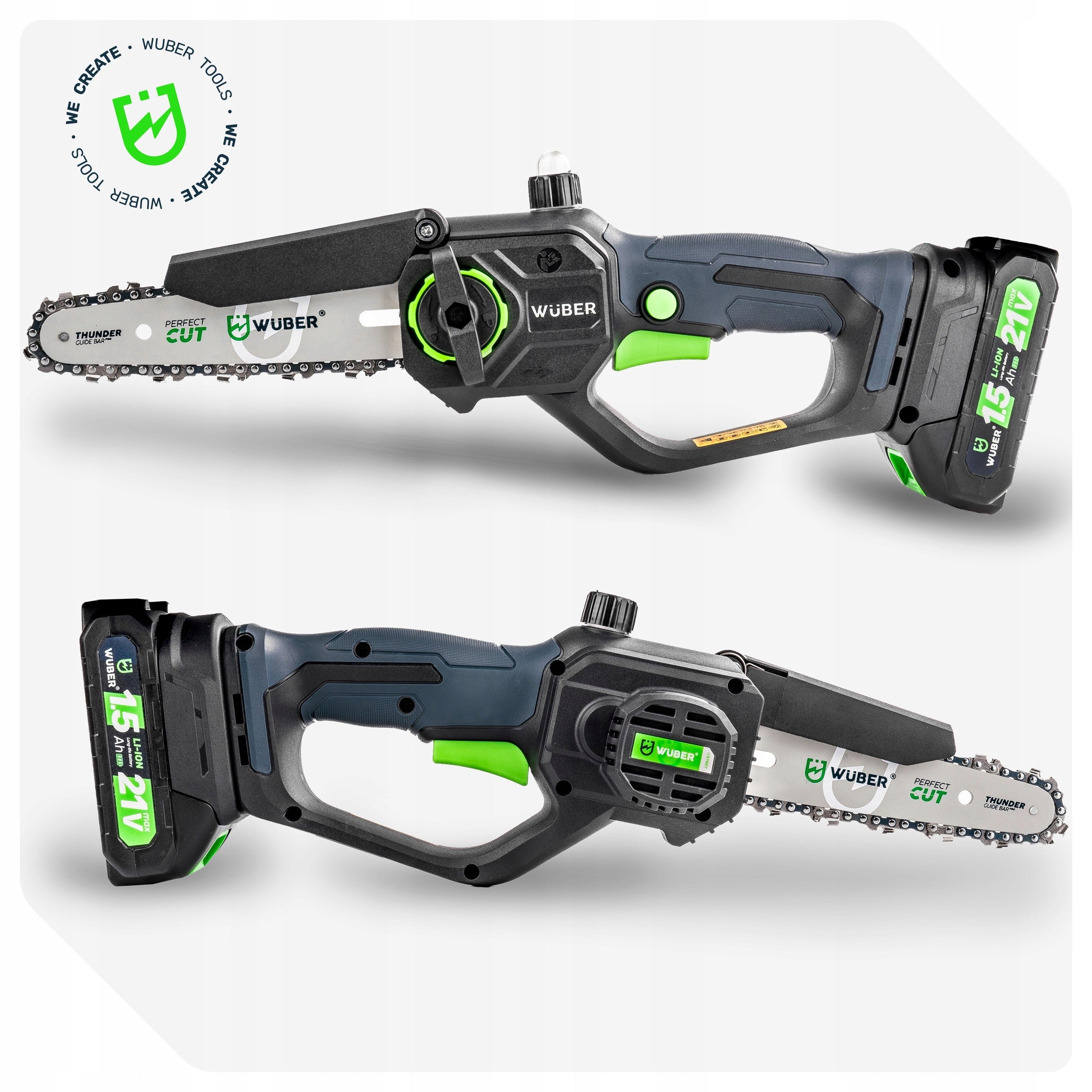 CHAINSAW BRANCH MINI CORDLESS SAW FOR BRANCH 2 AKU WUBER Power supply rechargeable battery