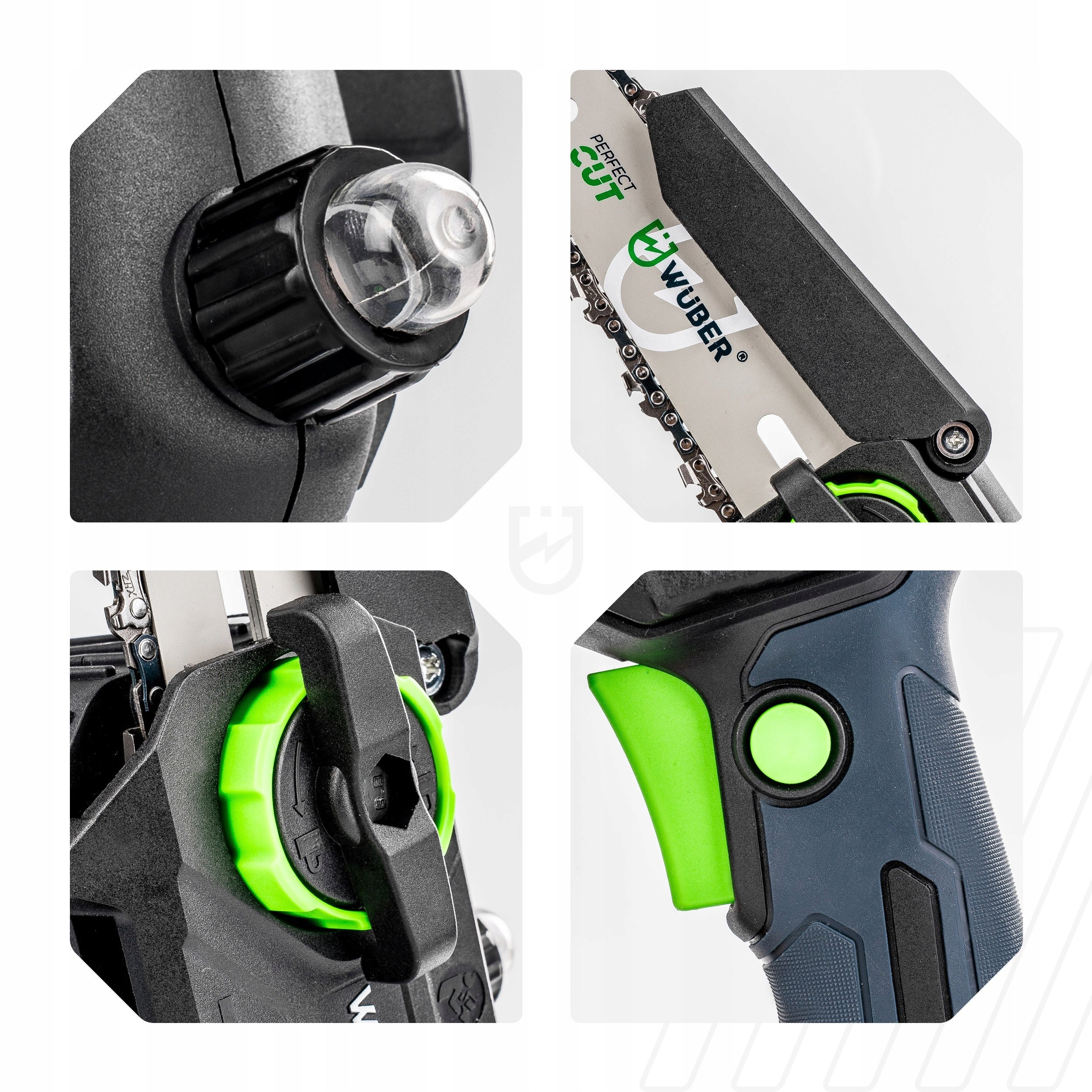 CHAINSAW BRANCH MINI CORDLESS SAW FOR BRANCH 2 AKU WUBER Series AKUMULATOROWA PIŁA ŁAŃCUCHOWA WUBER