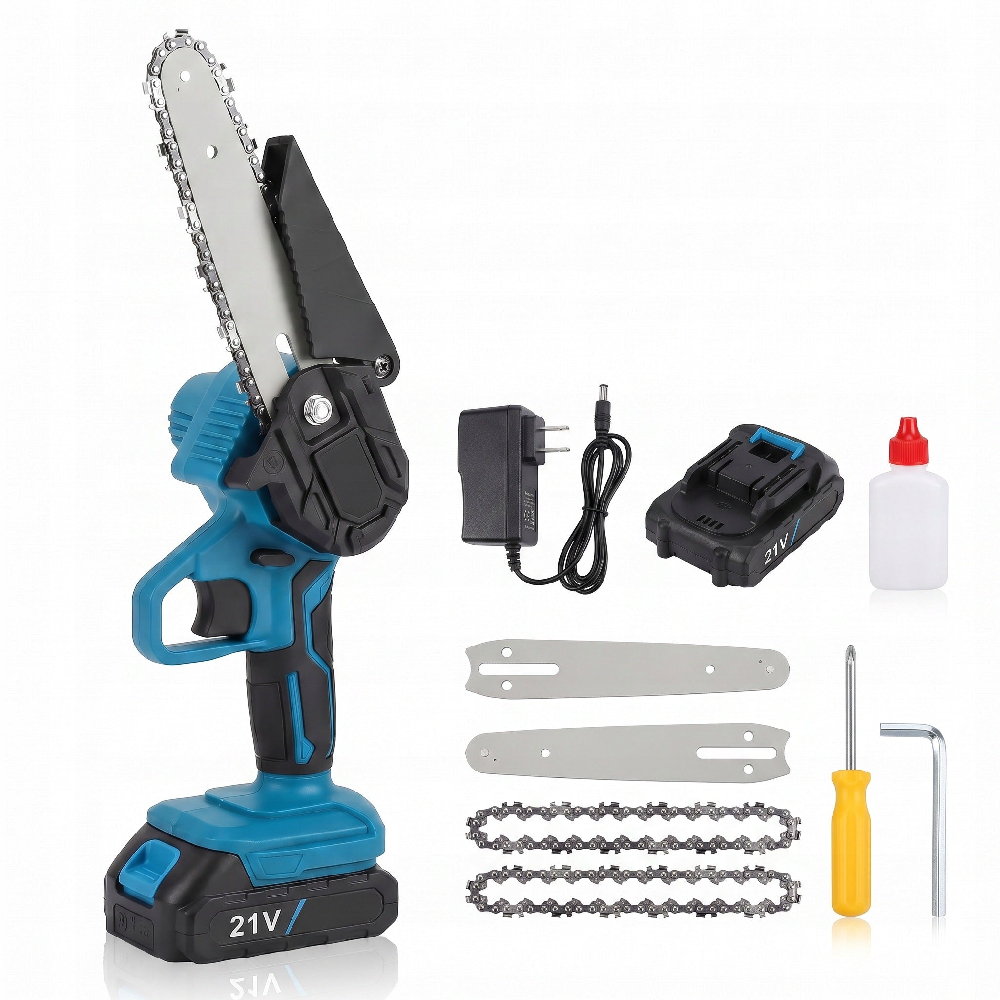 CHAINSAW BRANCH MINI CORDLESS SAW FOR BRANCHES 6" 4" 2XAKU Packaging status original