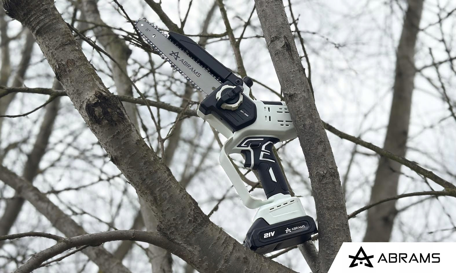 CHAINSAW CORDLESS ELECTRIC BRANCH SAW 8" 2 X AKU 21V Number of batteries 2