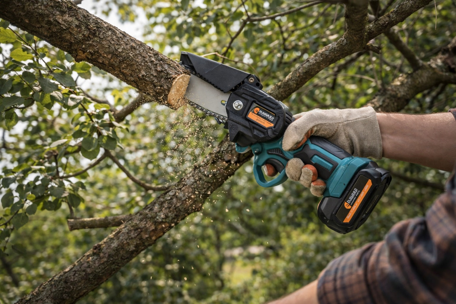 CHAINSAW CORDLESS ELECTRIC MINI BRANCH WOOD BRANCH Series Piła łańcuchowa akumulatorowa
