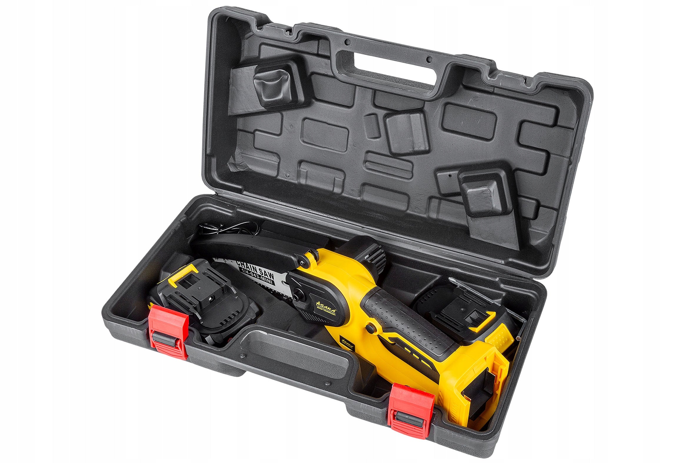 CHAINSAW CORDLESS MINI CHAINSAW BRANCH 2XAKU SUITCASE Manufacturer code 2562