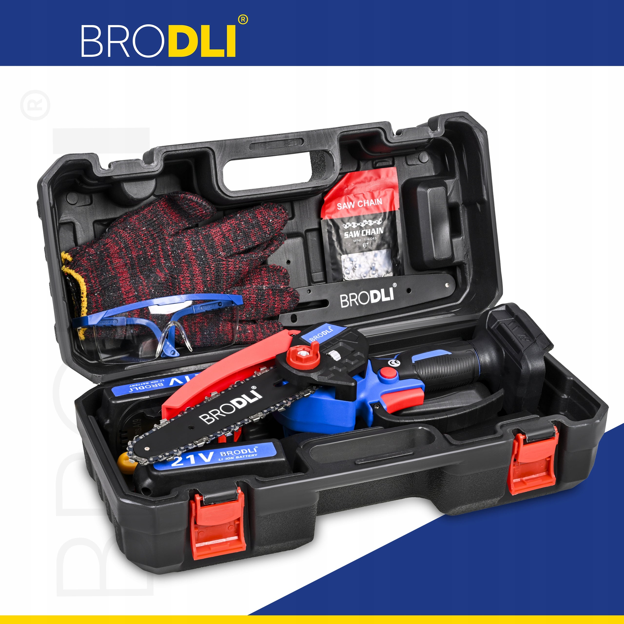 CHAINSAW CORDLESS SAW BRANCH OILING AUTO TENSIONING Manufacturer code PIŁA ŁAŃCUCHOWA AKUMULATOROWA ELEKTRYCZNA