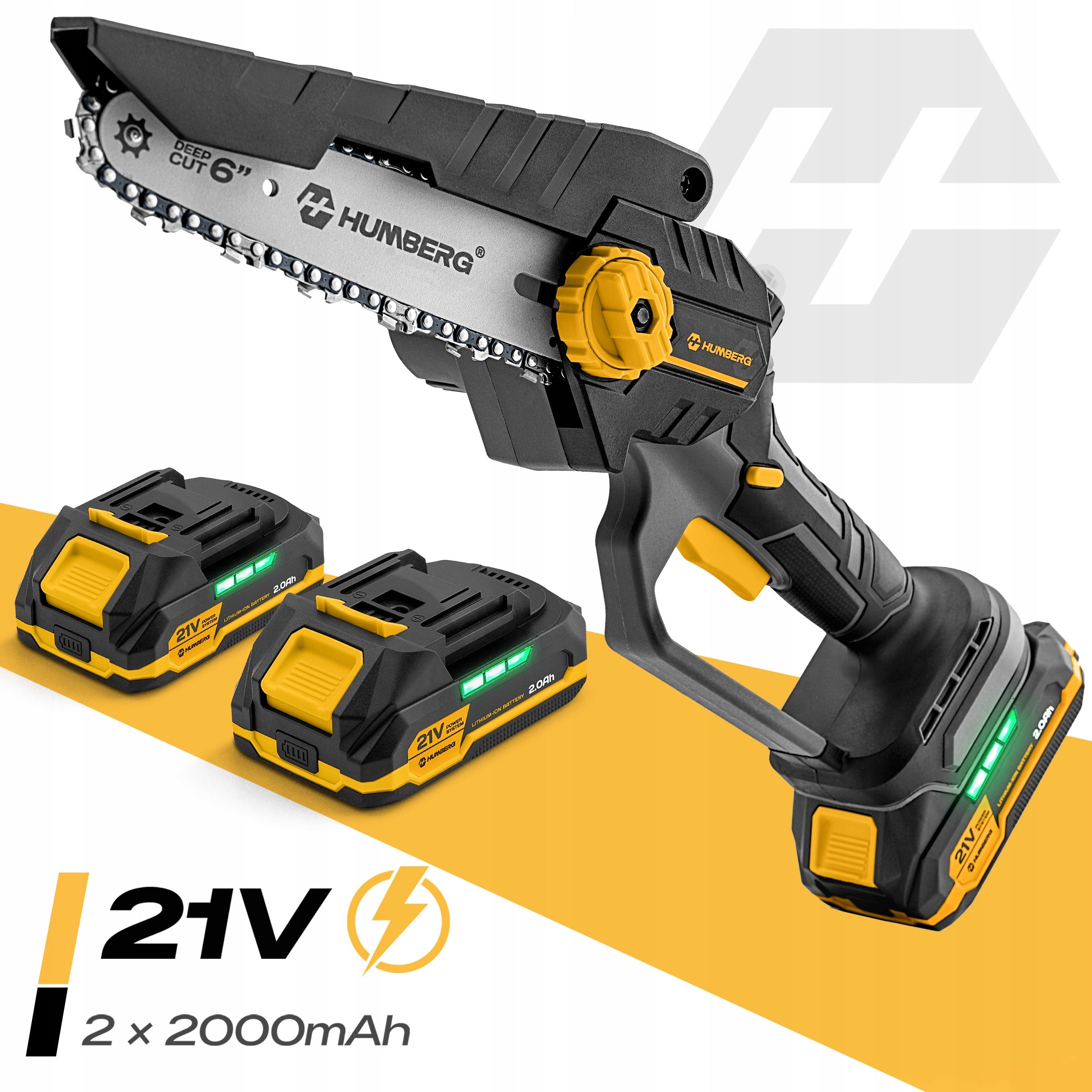 CHAINSAW Cordless Branch Saw 8" 6" BRUSHLESS 2x AKU Manufacturer code 542100