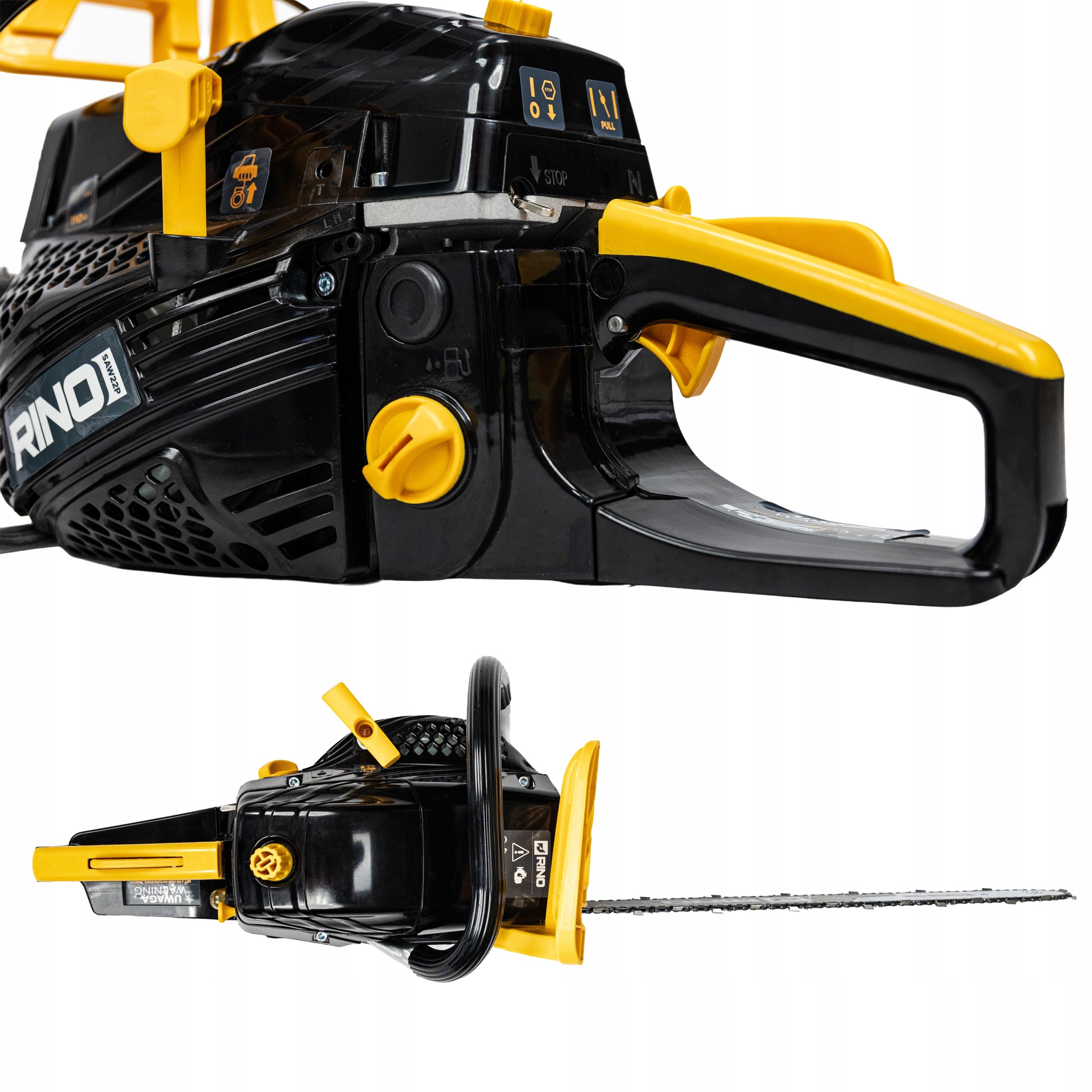 CHAINSAW DIESEL ENGINE 3KM 52CC CHAINSAW GUIDE 20" 16" RINO Power supply combustion