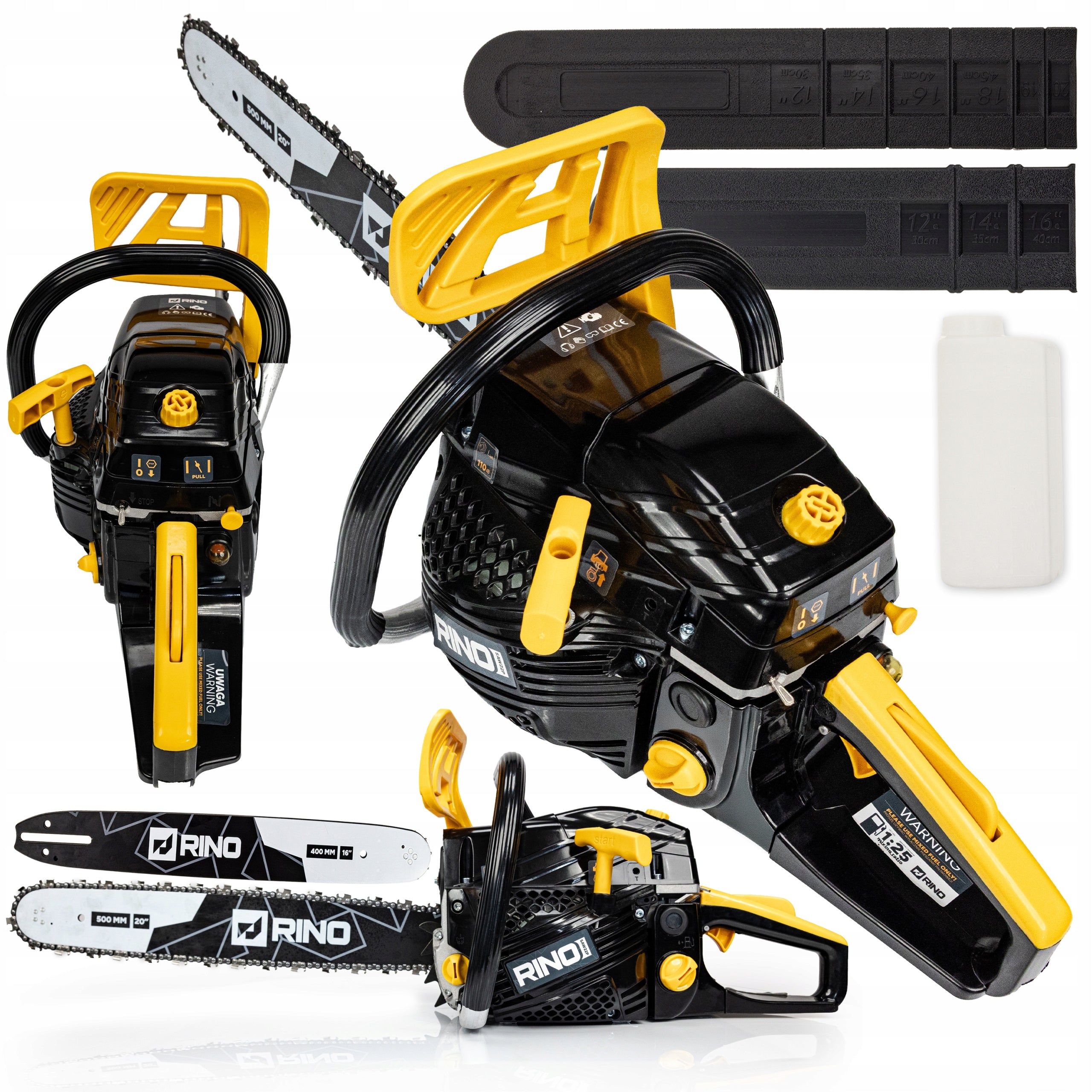 CHAINSAW DIESEL ENGINE 3KM 52CC CHAINSAW GUIDE 20" 16" RINO
