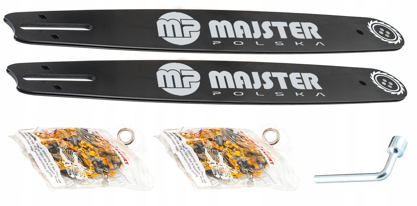 CHAINSAW ELECTRIC SAW 2950W Majster 230v network for cable Guide manufacturer Majster