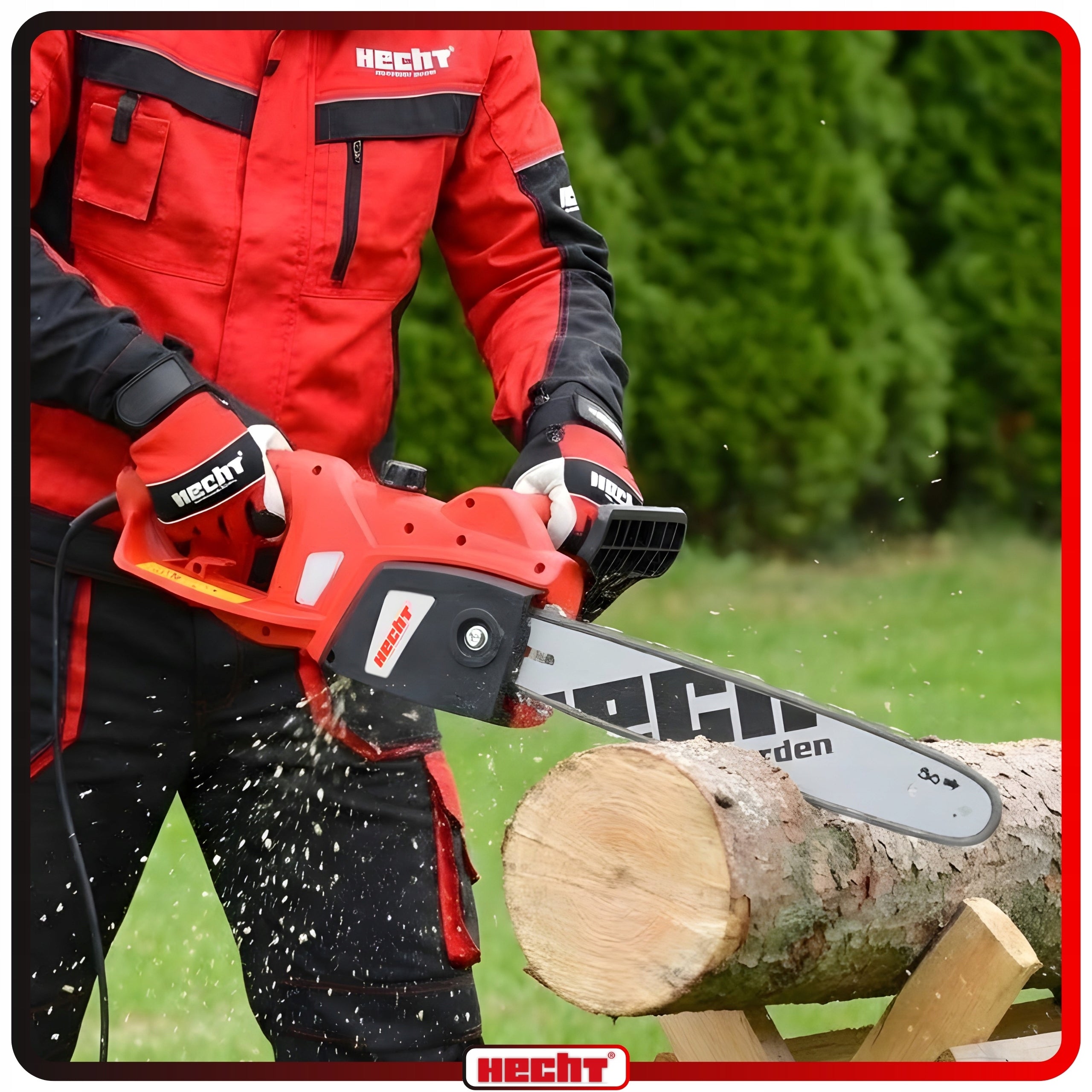 CHAINSAW ELECTRIC SAW FOR CUTTING WOOD HECHT 2035 2000W 35CM Manufacturer code HECHT2035