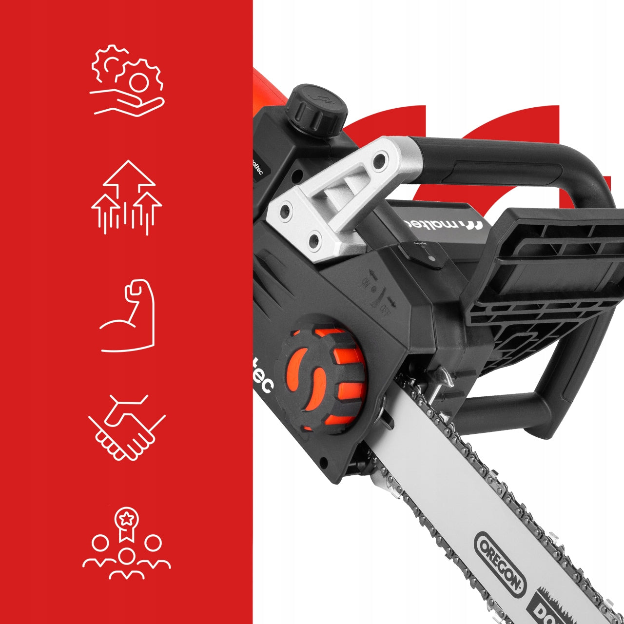 CHAINSAW ELECTRIC WOOD SAW BRANCH GUIDE 16” 3550W Brand Maltec