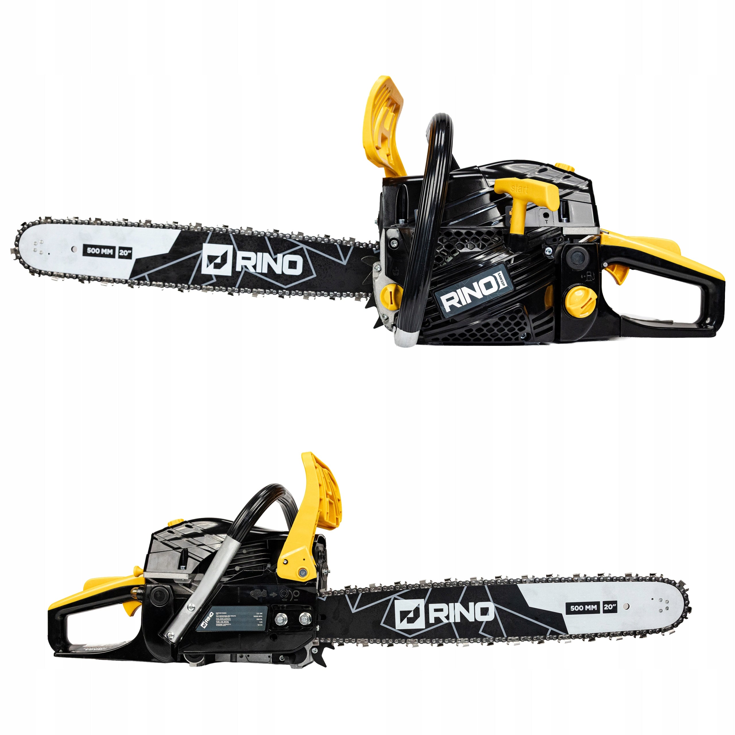 CHAINSAW GUIDE 20" 16" ENGINE 52CC RINO Brand Rino