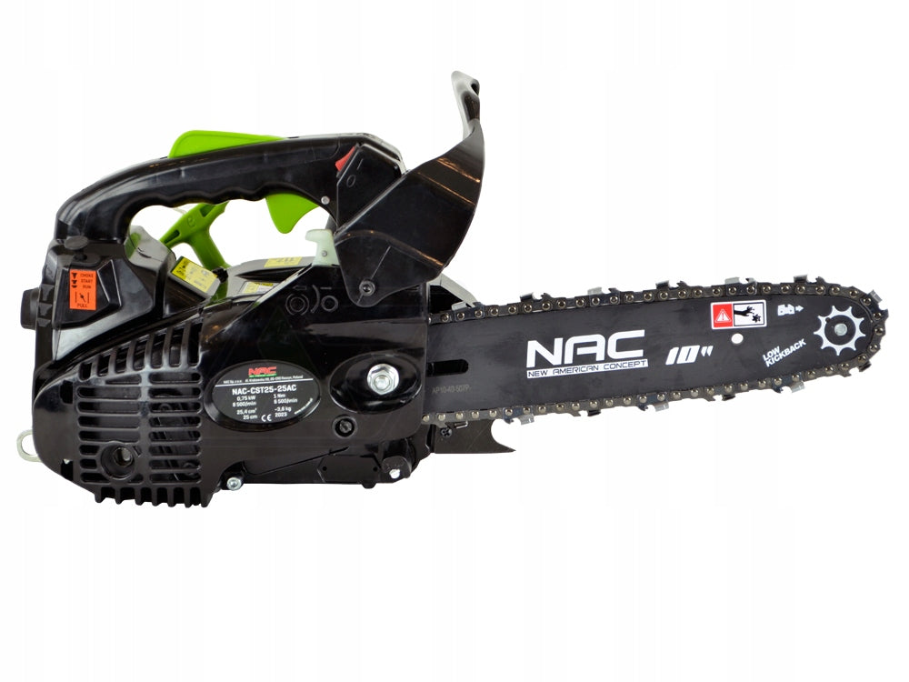 CHAINSAW NAC BRANCH 1.02 KM GUIDE 25 CM LIGHT STRONG Packaging status original