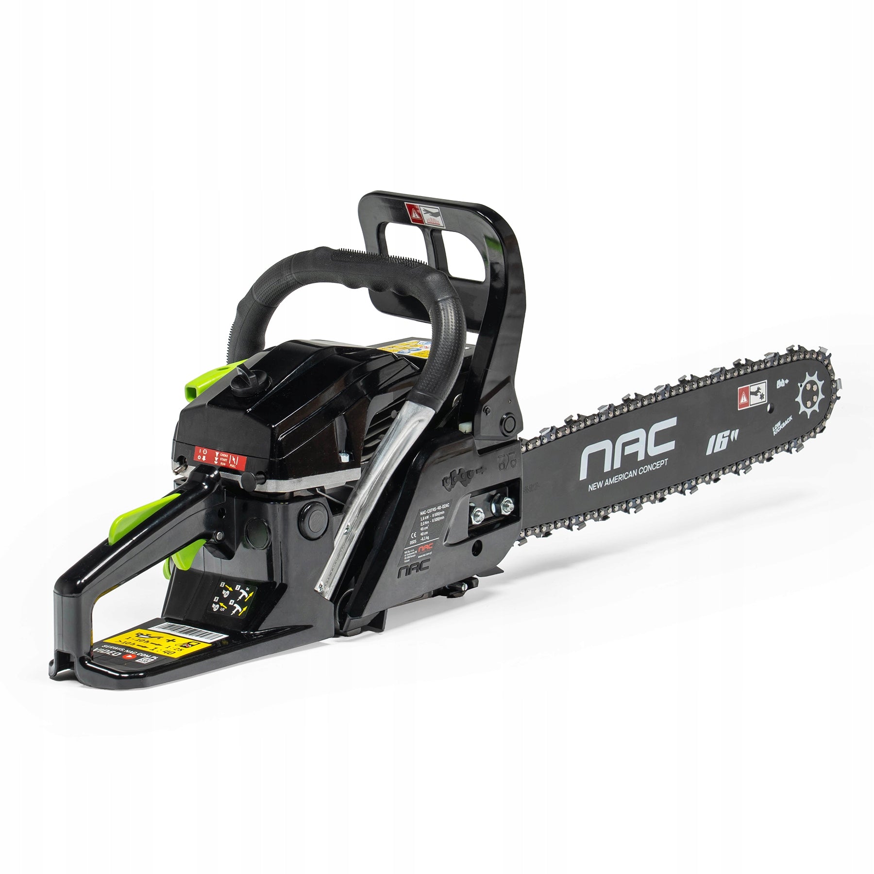 CHAINSAW NAC CST45-40-02AC 16" 45CM3 1,8KW LOW KICK BACK Manufacturer code CST45-40-02AC