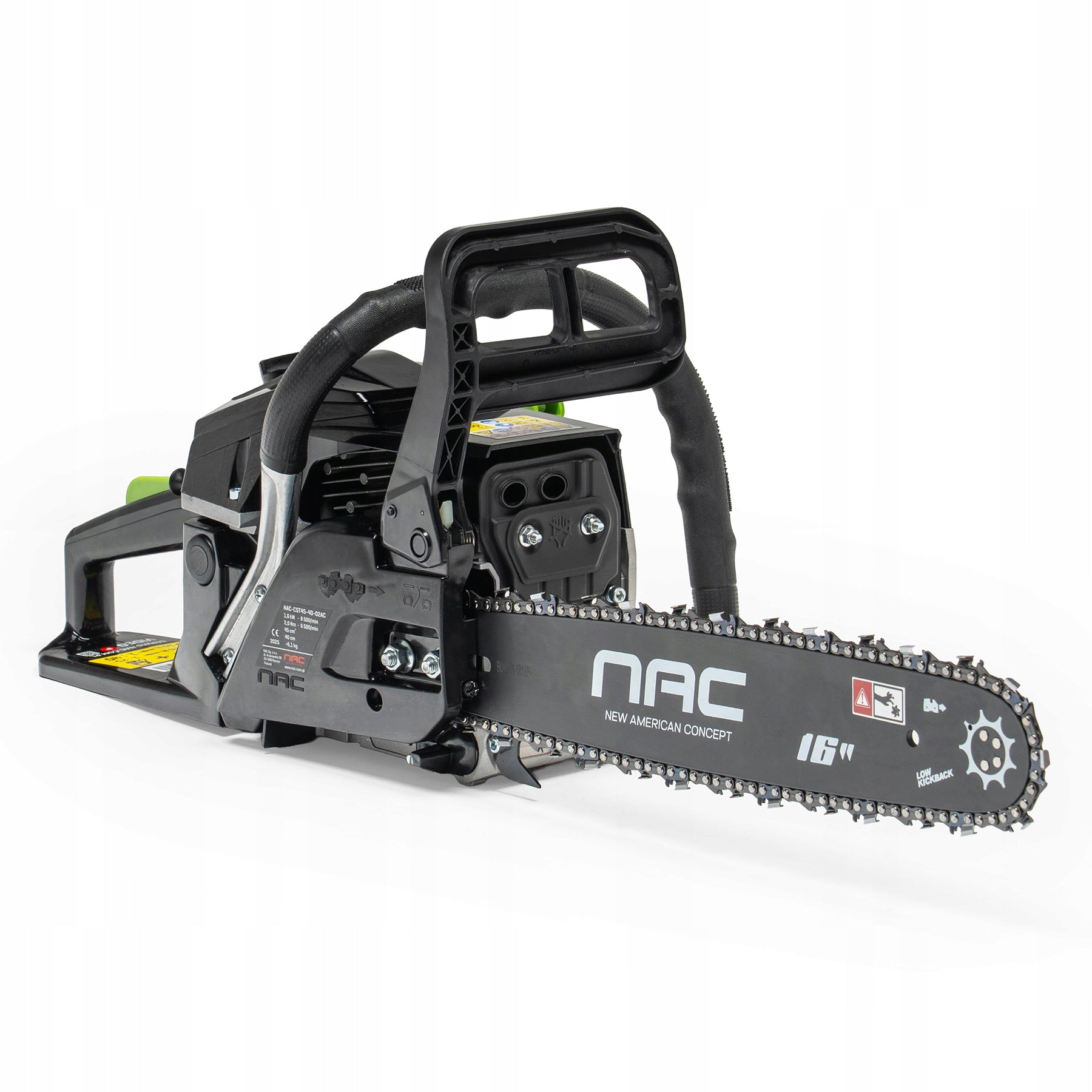 CHAINSAW NAC CST45-40-02AC 16" 45CM3 1,8KW LOW KICK BACK