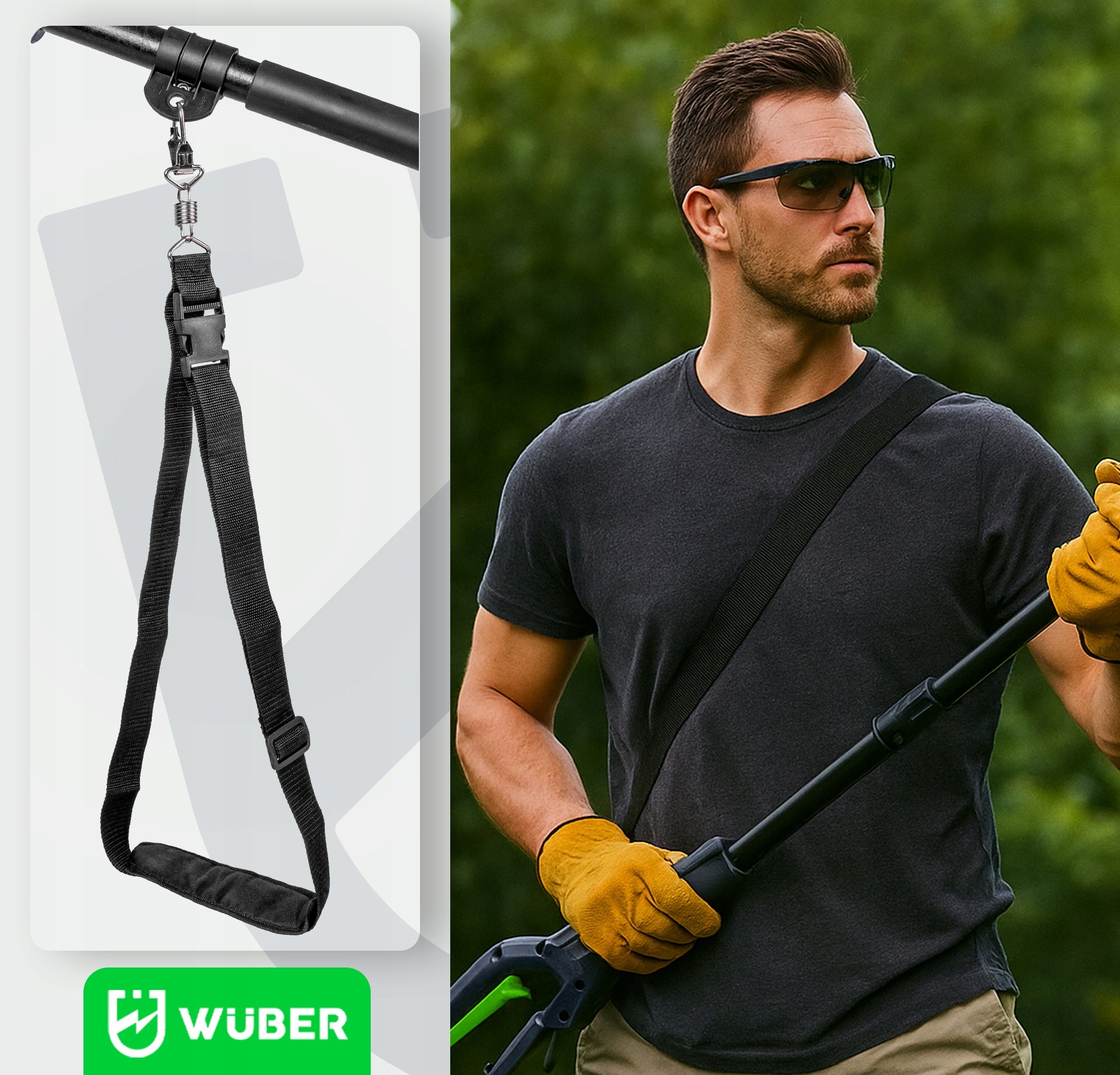 CHAINSAW ON TELESCOPIC BOOM ELECTRIC SAW STRONG WUBER Brand Wuber