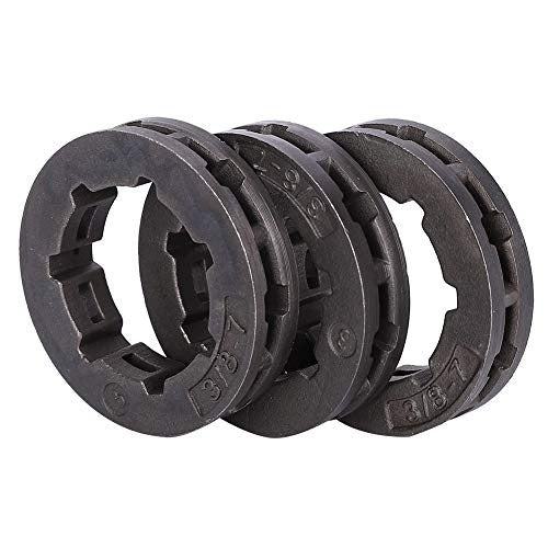 CHAINSAW RIM SPROCKET 3/8IN 7T 68210 REPLACEMENT 3 PACK Steel Brand no brand