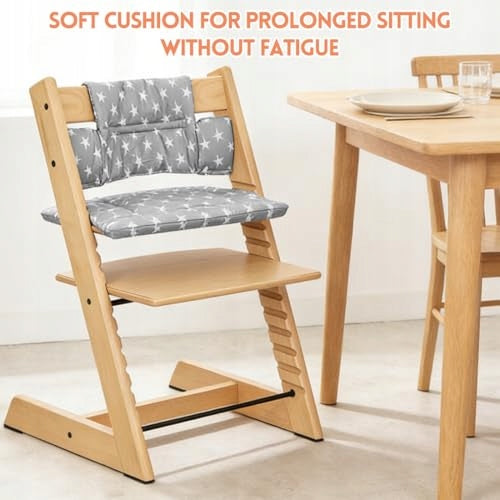 CHAIR CUSHION TRIPP TRAPP COTTON FOR BABY SET OF 2 PCS. Brand no brand