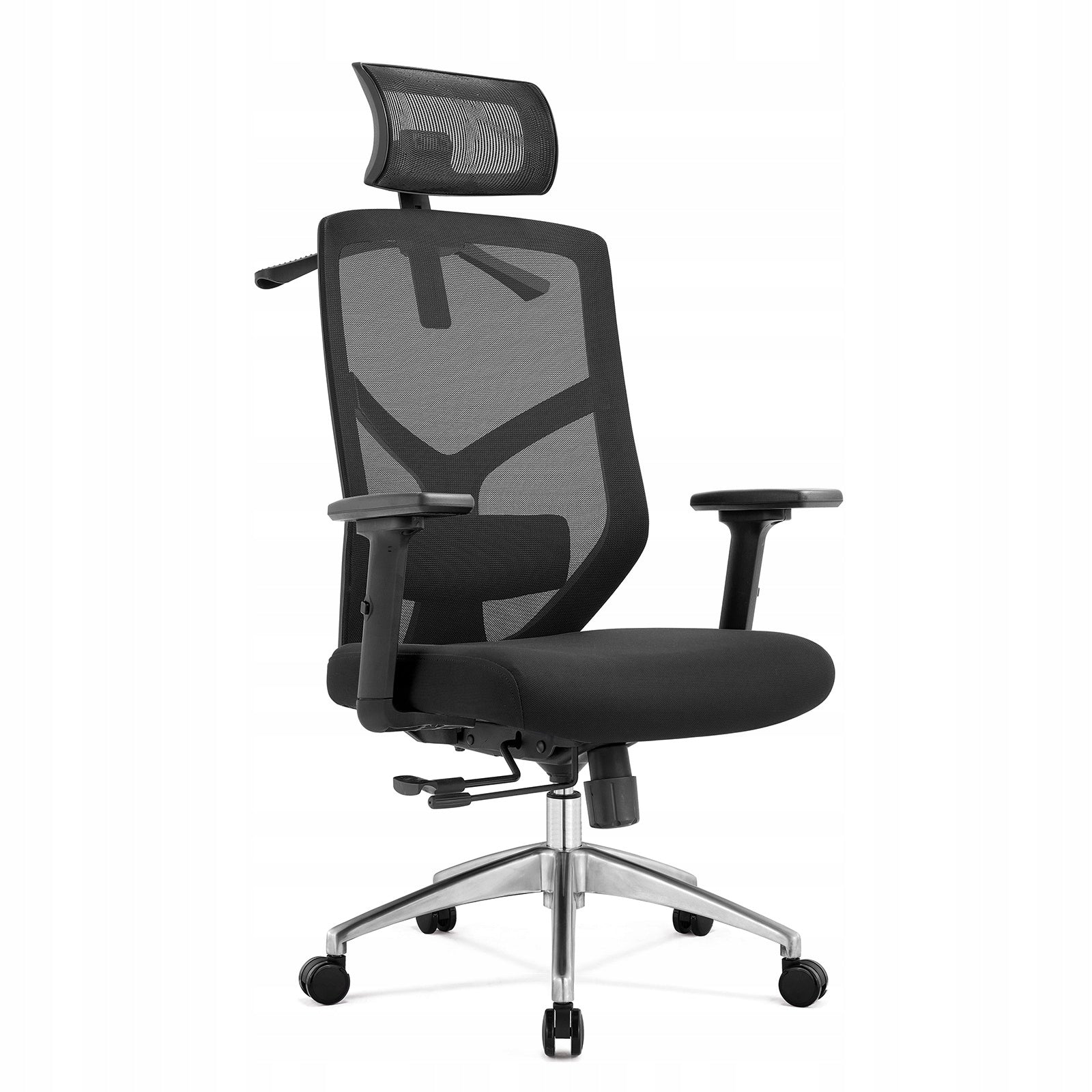 CHAIR ERGONOMIC OFFICE CHAIR ANGEL ROSA UP TO 150kg BLACK