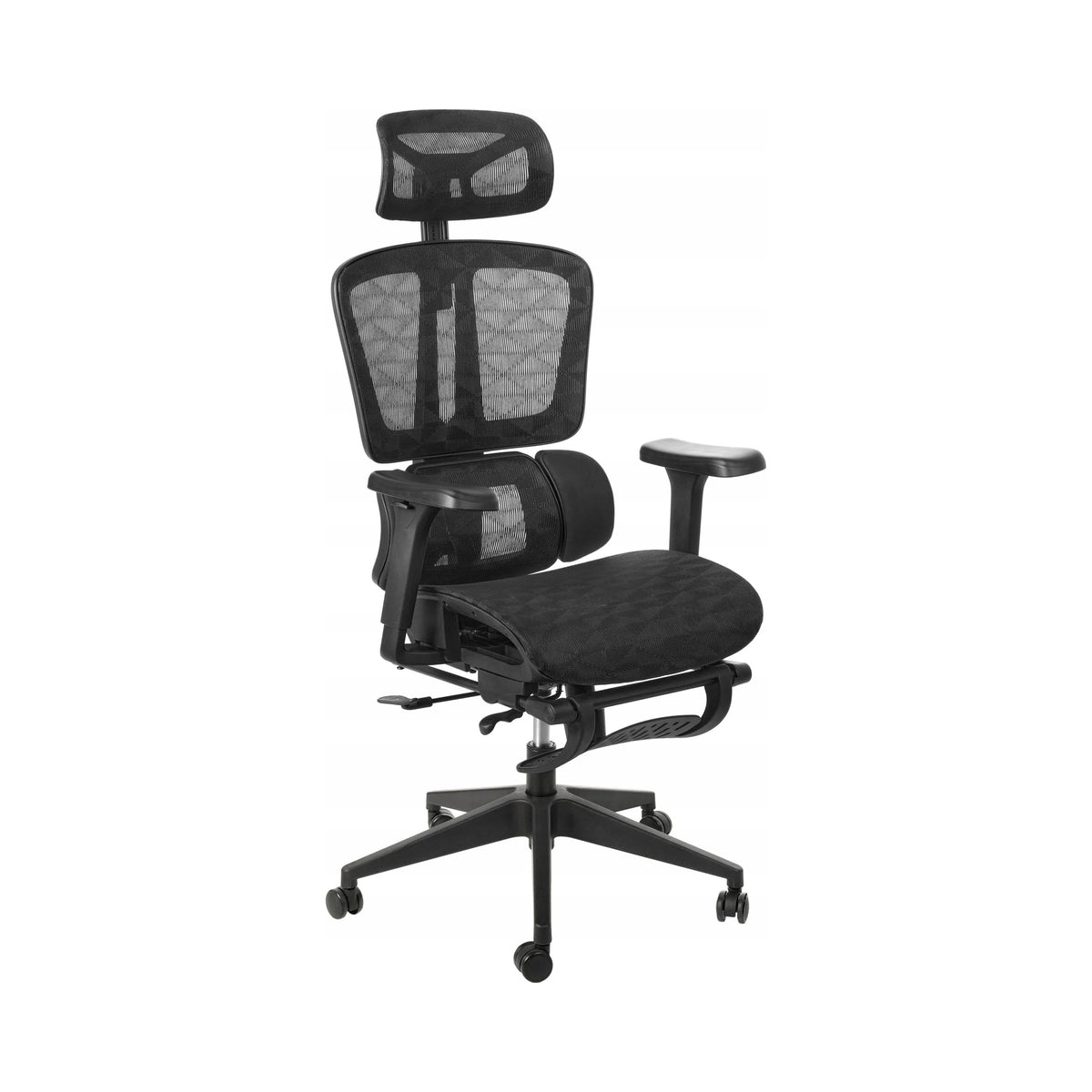 CHAIR ON WHEELS OFFICE CHAIR 63,5x70x136 cm black Manufacturer code DV-123OC