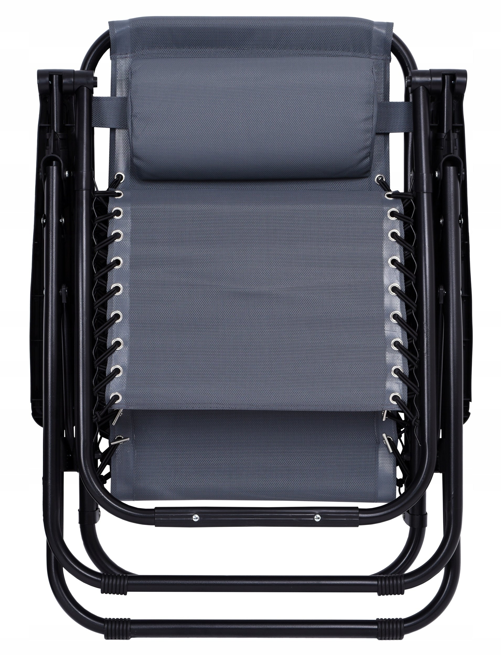 CHAIR ZERO GRAVITY FOLDING GARDEN ARMCHAIR COUCH BEACH CHAIR ORION Color gray