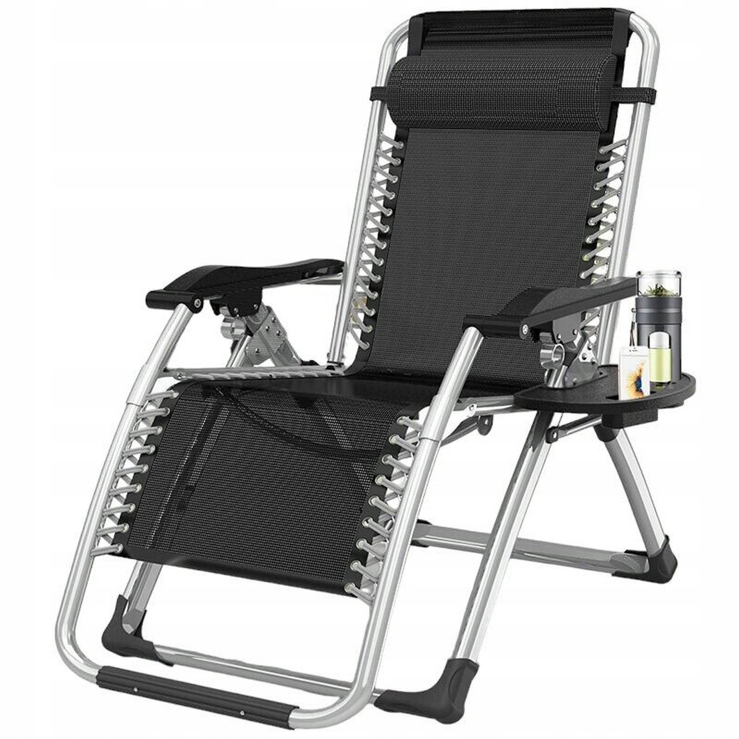 CHAIR ZERO GRAVITY FOLDING GARDEN ARMCHAIR COUCH BEACH CHAIR