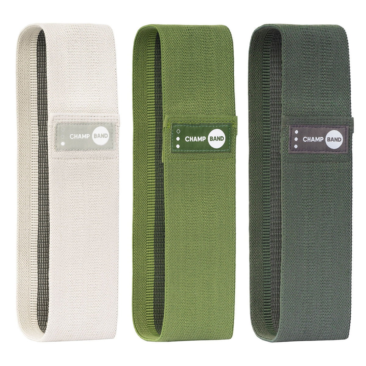 CHAMP Band Material Exercise Rubbers Set of 3 Size M with Bag Packaging status original