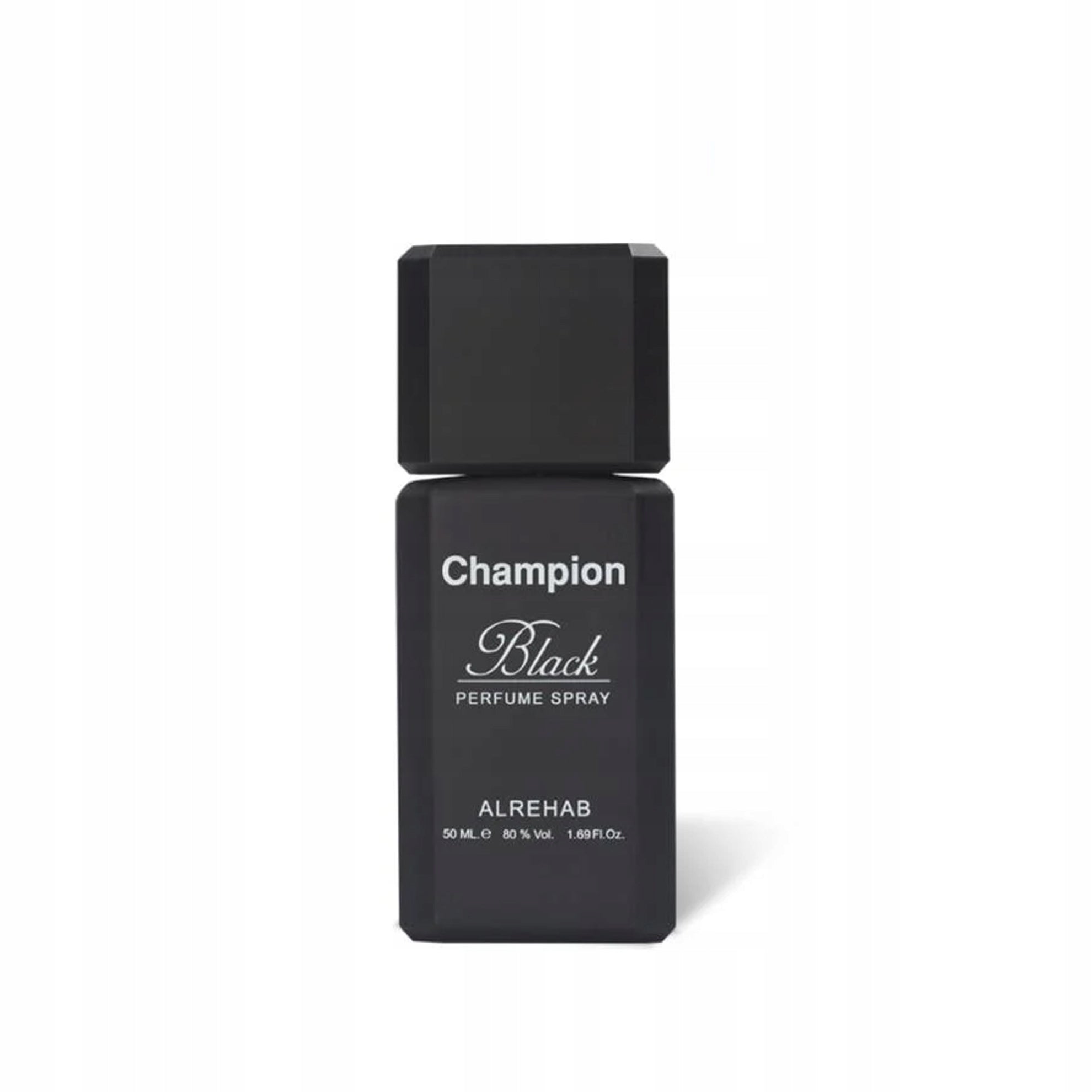 CHAMPION BLACK PERFUME ARABIC WOODY MUSK CITRUS 50 ml AL REHAB EDP Manufacturer code 6281110010774