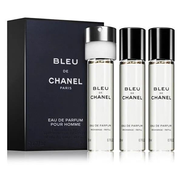 CHANEL Set Bleu De Chanel 3x EDP 20ml Packaging volume 60 ml