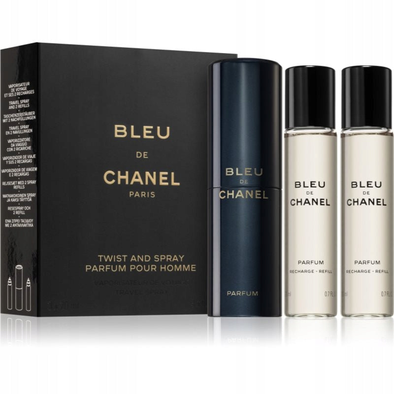 CHANEL Set Bleu De Chanel Parfum 3x20ml