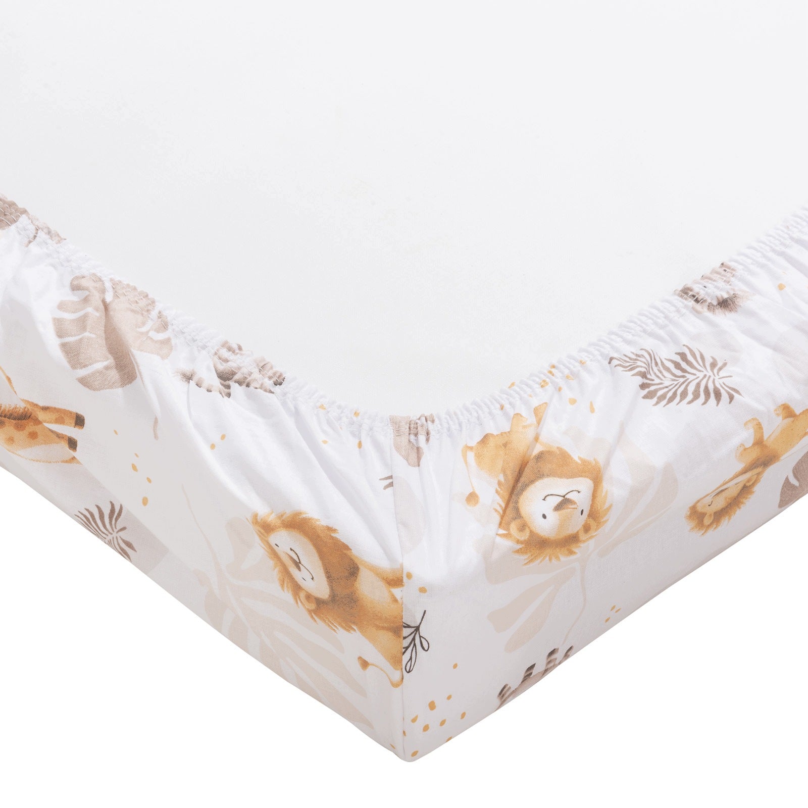 CHANGING SHEET COVER WITH ELASTIC BAND 70 x 50 COTTON JUKKI Manufacturer code 5904506840762