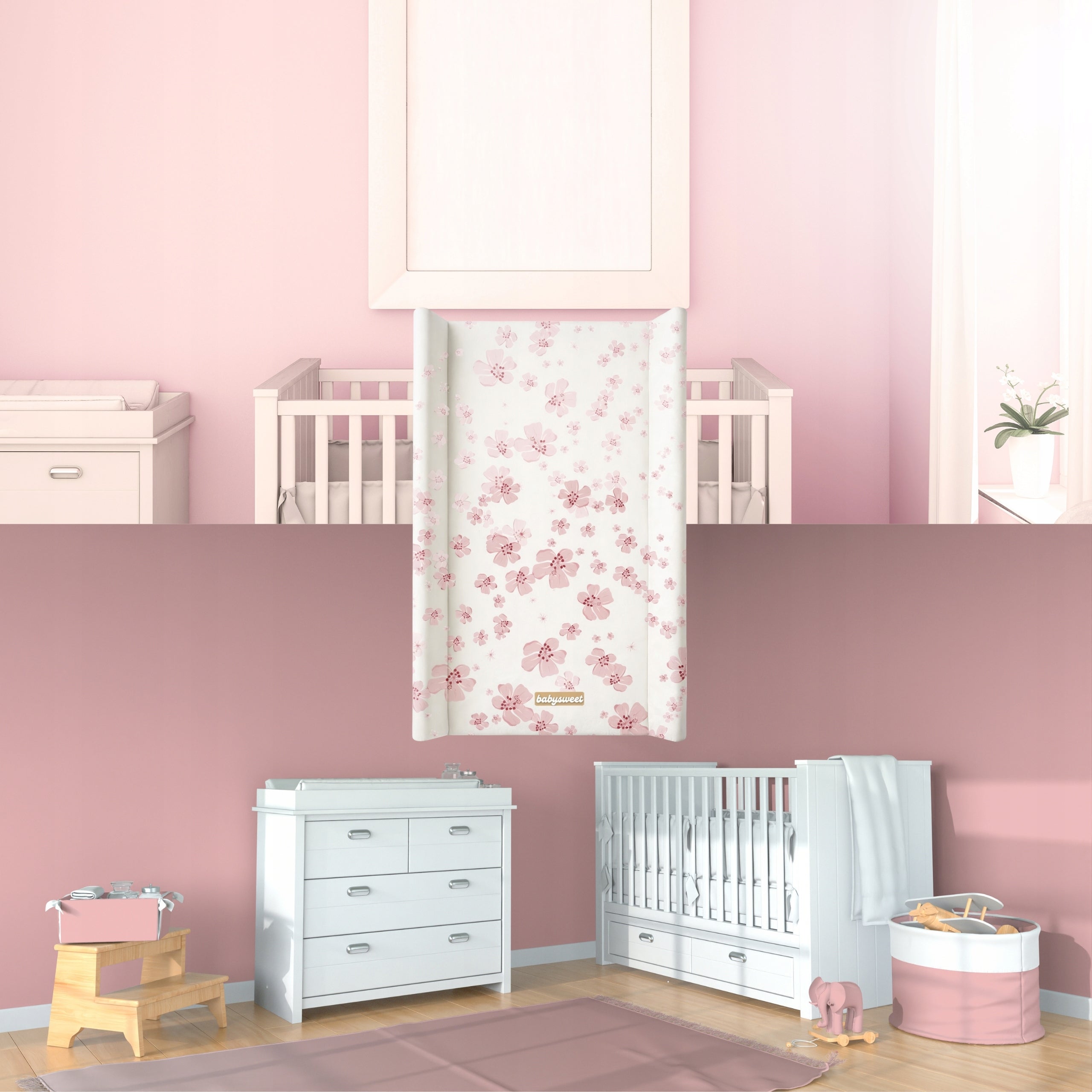 CHANGING TABLE FOR COT OVERLAY FOR CHEST OF DRAWERS HARD RIGID PADDED 2026 Manufacturer code BABYSWEET