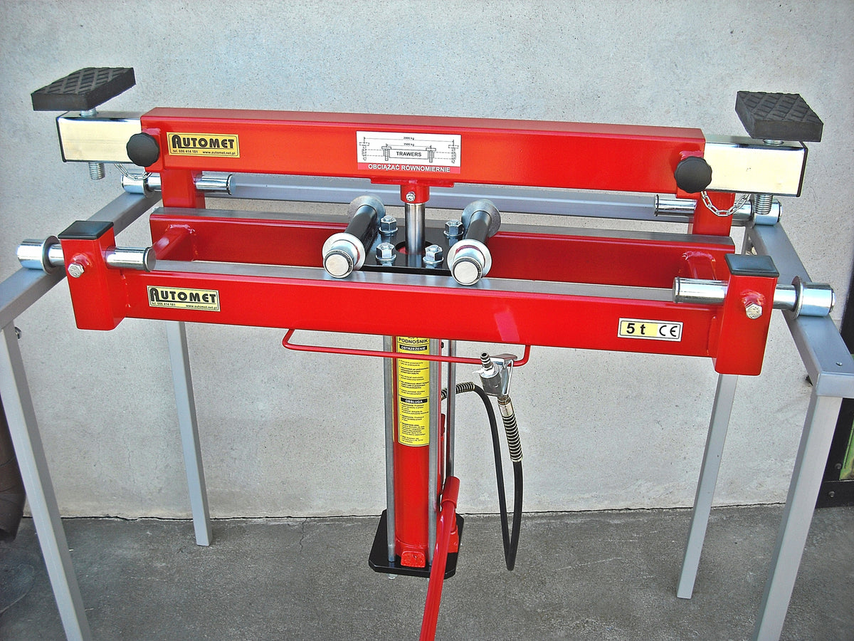 CHANNEL LIFT 5 t pneumatic + TRAVERSE Manufacturer code PK50pT