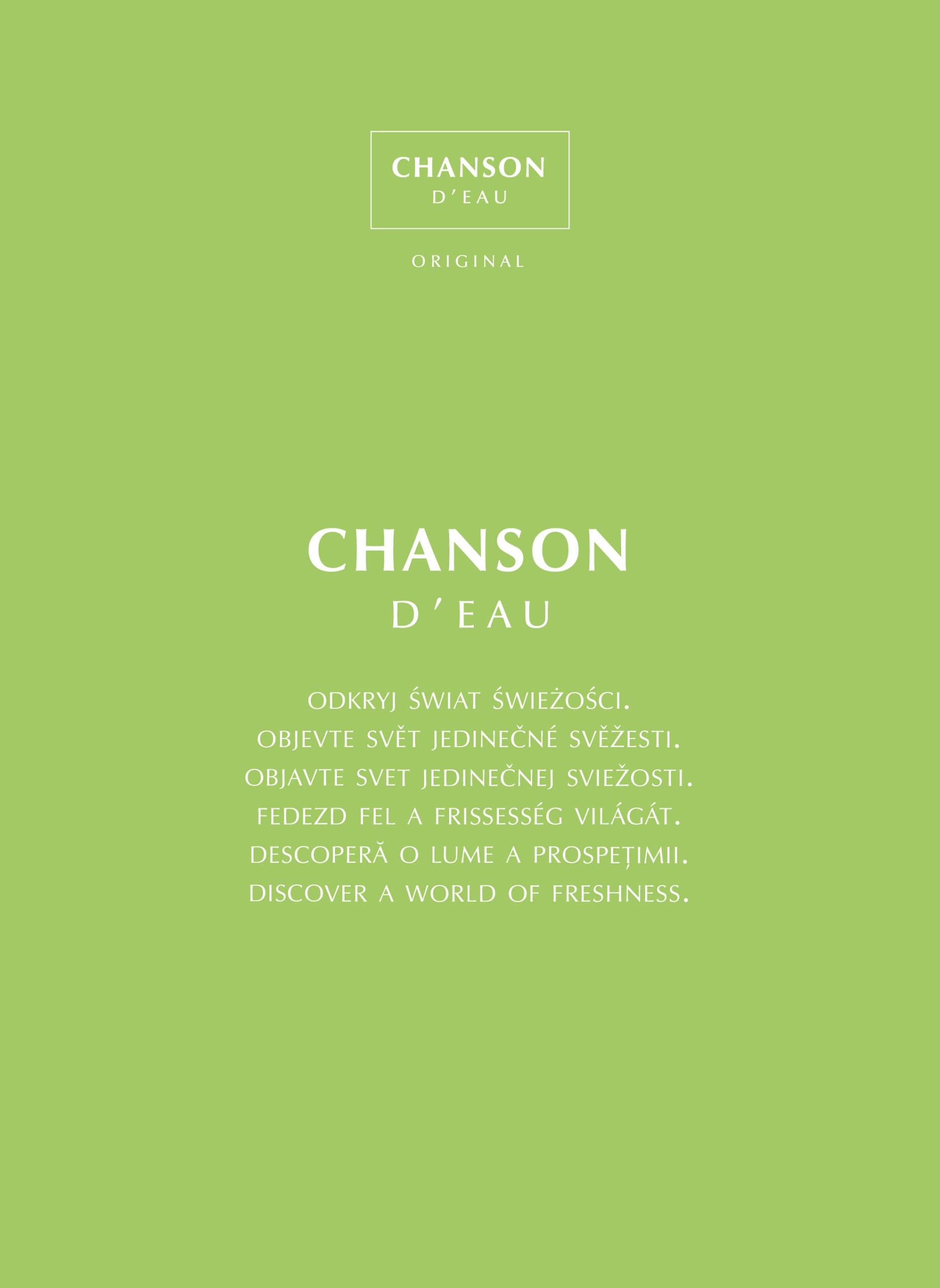 CHANSON D'EAU ORIGINAL GIFT SET WOMEN DEODORANT +NATURAL SPRAY Packaging status original