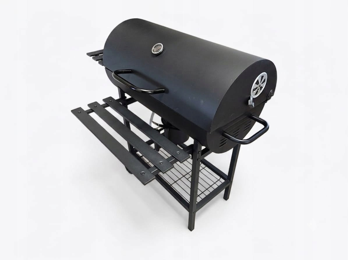 CHARCOAL GRILL LARGE GARDEN BBQ ASHTRAY THERMOMETER 3 GRATES CIRCLES KY740A-1 Type portable
