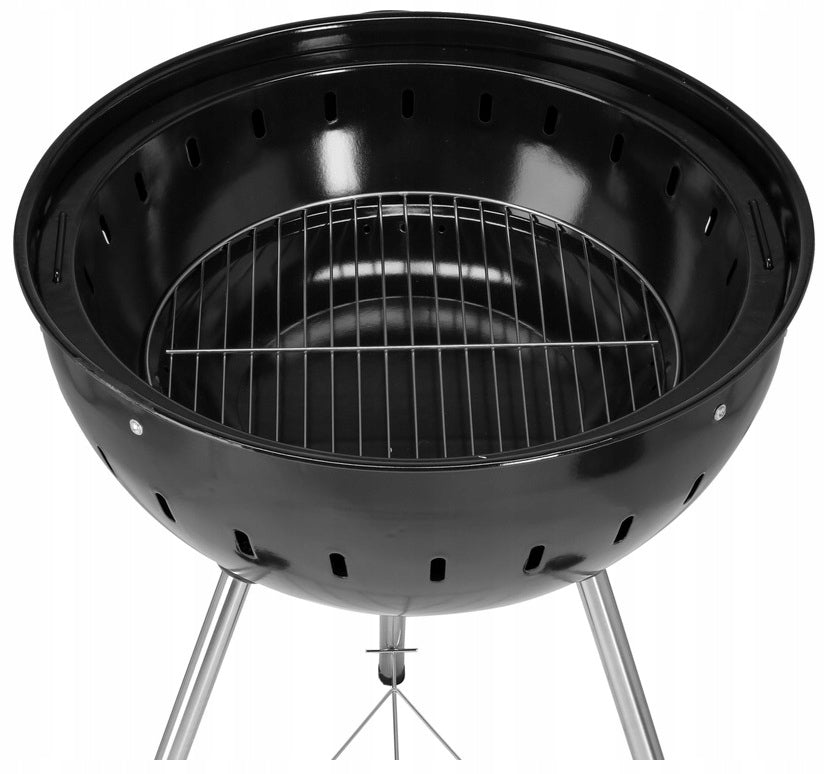 CHARCOAL GRILL ROUND 54CM BLACK YATO YG-20300 Grate length 54 cm