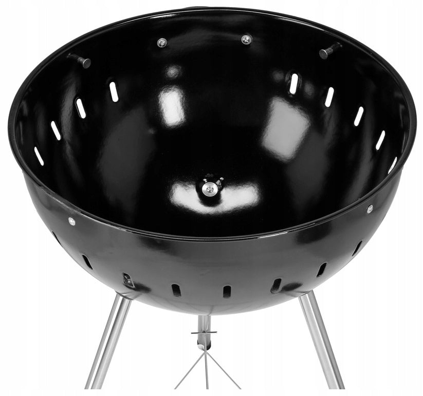 CHARCOAL GRILL ROUND 54CM BLACK YATO YG-20300 Grill depth 64.5 cm