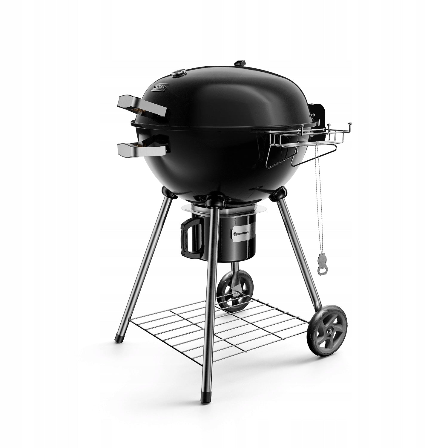 CHARCOAL GRILL ROUND GARDEN ENAMEL KOLER EMBER C2 THERMOMETER COVER 54cm Manufacturer code KE-C2