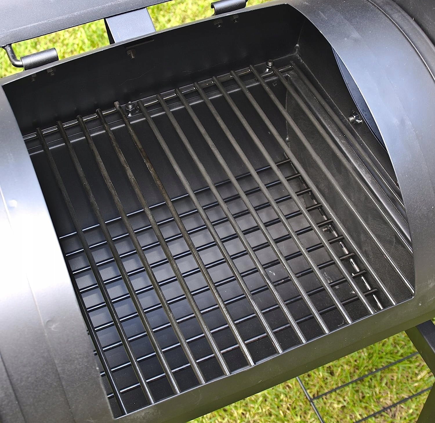 CHARCOAL GRILL WITH SMOKER FUNCTION EL FUEGO DAKOTA GRATE 66x41cm SOLID 32KG Grill height 132 cm